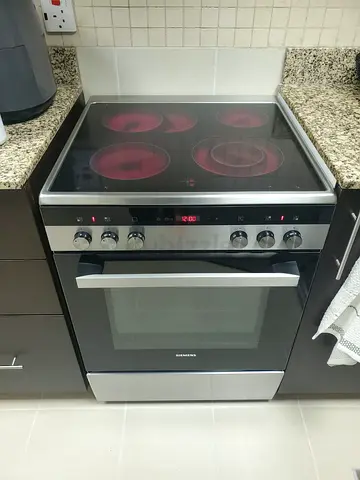 Siemens 4 hubs electric ceramic stove freestanding