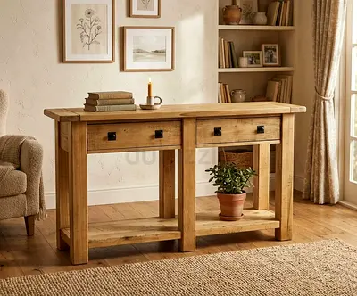 Pottery Barn Storage Console Table