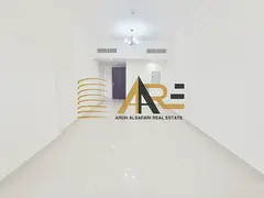 New brand building 1bhk with balcony and wardrobe and master bedroom open view sarab community aljad