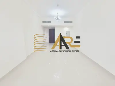 New brand building 1bhk with balcony and wardrobe and master bedroom open view sarab community aljada area