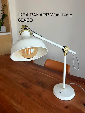 IKEA LAMP - RANARP Work Lamp (White) - EXCELLENT Condition
