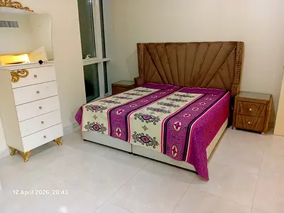 Master room with attached bathroom available in Al Taawun for family and couple near to dubai border