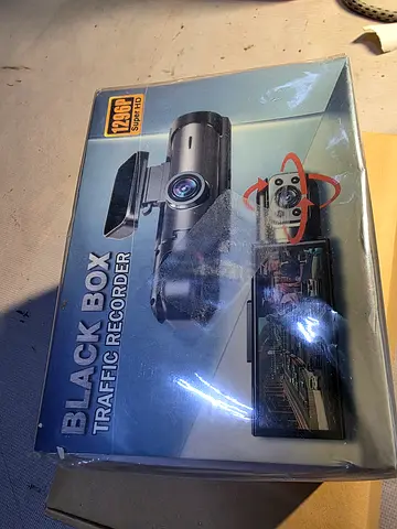Black Box 1296P Dash Cam (Car Traffic Recorder) - Sealed Box