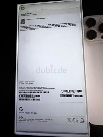 For Sale: iPhone 16 Pro Max – 1TB