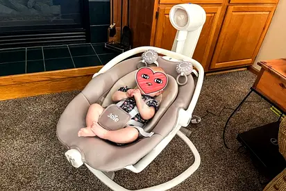 My Joie baby swing/rocker, gently used