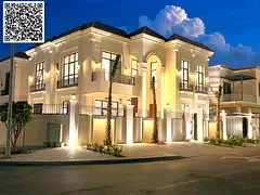A luxurious villa with a modern design, high-end finishes, a garden, and a private pool. The price i