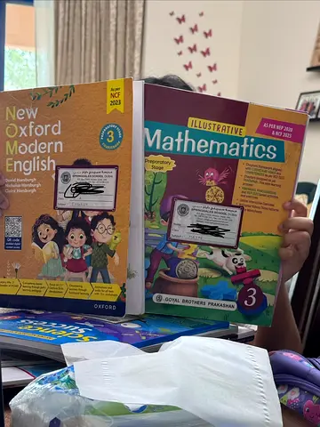 Grade 3 cbse text books - bought last year for grade 3