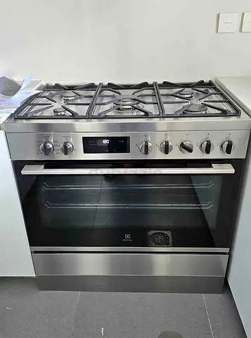 Electrolux 5 burners top gas oven electric digital cooking range latest version 90cm