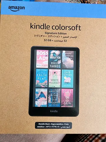 Amazon Kindle Colorsoft Signature Edition (32 GB) – With color display, auto-adjusting front light,