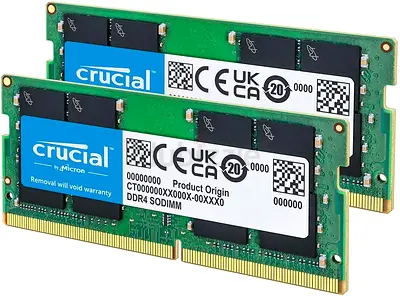 Crucial RAM 16GB Kit (2x8GB) DDR4 2400 MHz CL17 Laptop Memory