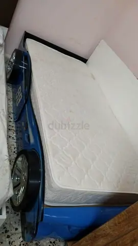 Kids Car Bed Frame with Mattress