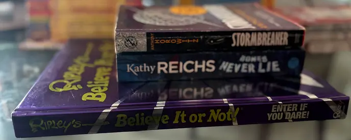 3-Book Variety Bundle: Ripley’s, Alex Rider  Kathy Reichs