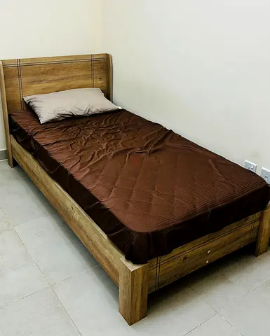 Single Bed with Mattress (Pan Home)