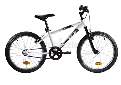 BTWIN Rockrider 20” Mountain Bike – White, Good Condition