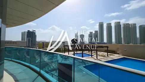 Partial Canal View | Huge Balcony | Corner Unit