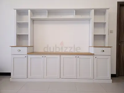 White TV Stand
