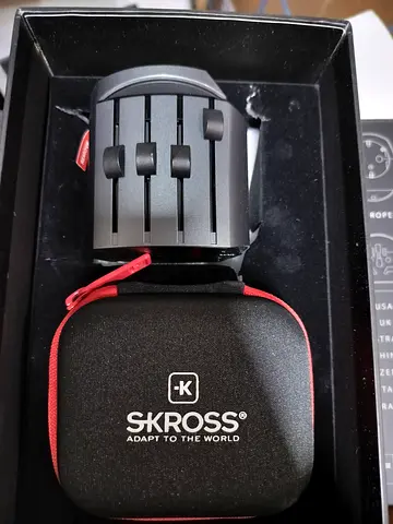 Skross Alpha Luxury Premium World Travel Adapter with Infinite Possibilities