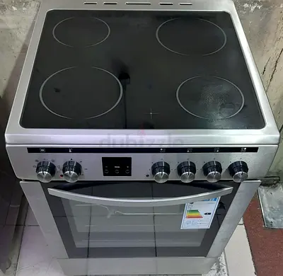 Hoover Ceramic Cooker 60x60cm 4 Cooking Zones Electric Oven  Grill FVC66.01S, St FREE DELIVERY +War