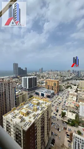 AVAILABLE 3BHK FOR RENT IN AJMAN ONE TOWERS, TOWER 11 FULLY OPEN VIEW AND PARTIAL SEA VIEW