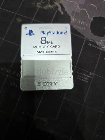 Sony PlayStation 2 8MB Memory Card (PS2) - Working Silver