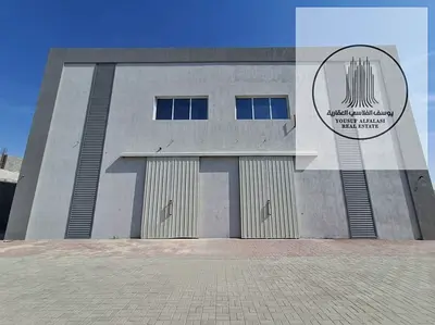 مستودع للإيجار الجرف 2 عجمان 3950 قدم كهرباء 39 كيلووات بسعر مميز