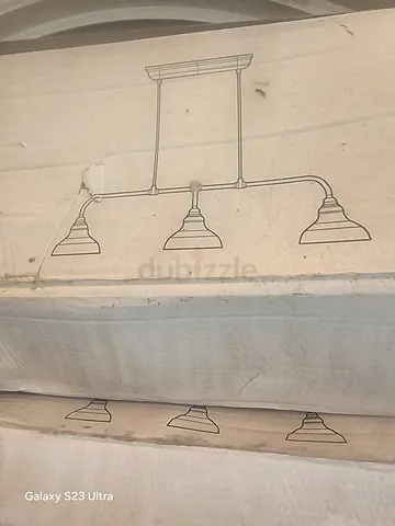 3-light ceiling light fixture - new in box