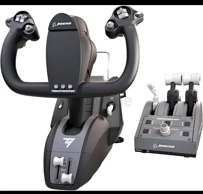 My Thrustmaster Boeing Flight Yoke with Throttle Quadrant (PC)