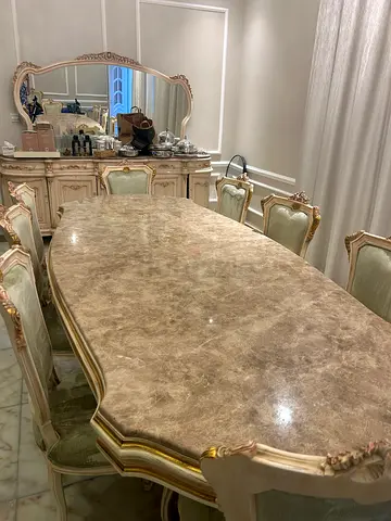 Dining table and buffet table