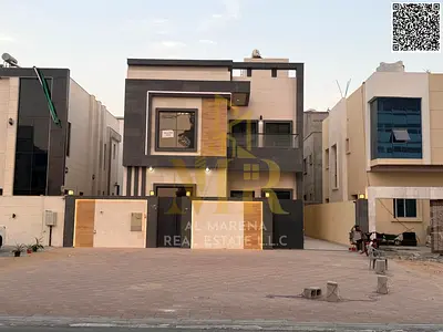 Luxury villa for sale in Al Helio 2 - Elegant design featuring 4 spacious bedrooms and ultra-luxurious finishes in a strategic location in Ajman 🏡✨