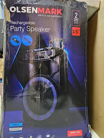 Olsenmark 15 Rechargeable Party Speaker
