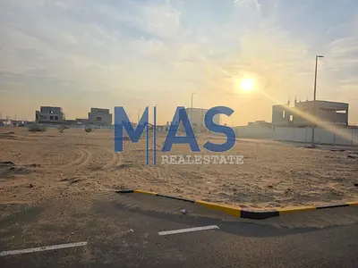 Residential land for sale in Al Suyoh – Al Raqiba 1 area, in a quiet location suitable for building a villa.