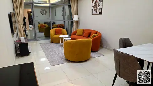 شقه فاخره vip غرفه وصاله مع بلكونه . عجمان غلفا تاور. مفروش بالكامل للإيجار الشهري✨الإيجار يشمل الفواتير والإنترنت وموقف