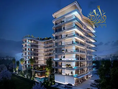شقة مفروشة بغرفة نوم واحدة | بوند إنكليف أرجان | إطلالات على المسبح والأفق