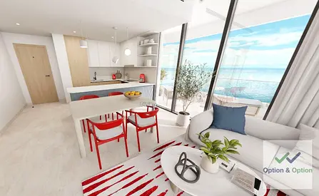Beachfront Living | 2BR Rosso Bay