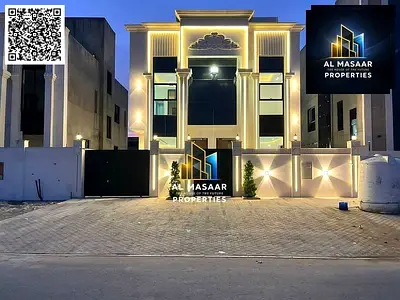 Classic villa with palace design, including registration and ownership fees, ready to move in, freehold ownership for all nationalities.