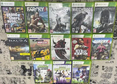 Microsoft Xbox 360 Games Collection