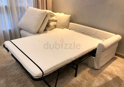 Ikea gronlid L shape sofa bed with mattress