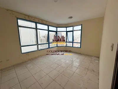 1BR in Al Qasimia, Sharjah. Open view, spacious, built-in wardrobes, gym. Prime location near services, hospitals & schools. Easy Dubai access. 34,000