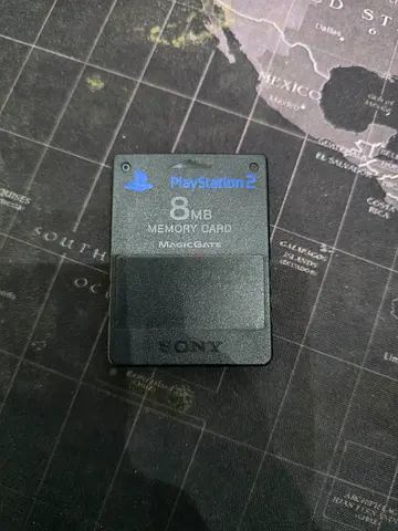Original Sony PlayStation 2 8MB memory card - used, working