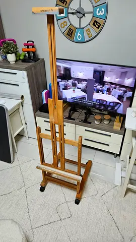 Easle with wheels Sinoart brand