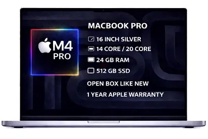 MacBook Pro M4 Pro 16” - 24GB RAM / 512GB SSD - TDRA