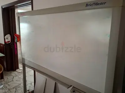 My large BriefMaster mobile whiteboard (good condition)