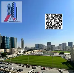 Hot Offer 1BHK Full Stadium View &amp; Open View For Sale At Prime Location of Rashidiya Towers