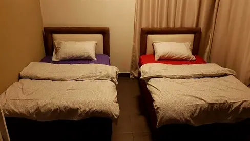 For monthly rent - Master rooms available - attached bathroom -  Private refrigerator  AC for each