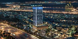Studio | Binghatti Luxuria | Pool &amp; Skyline View