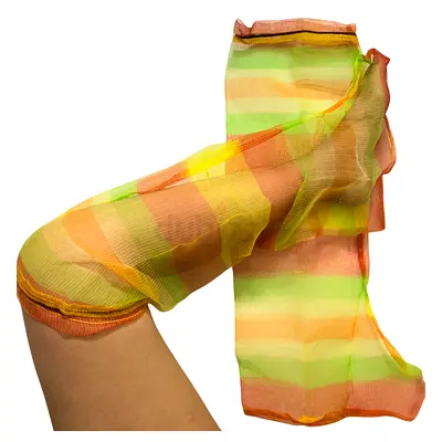 Kulambo Mosquito Net High Socks Made in Philippines - Rainbow