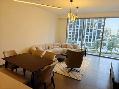 Furnished 3br+maidroom apartment for rent