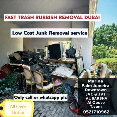 I have vehicle I picked your garbage use items old furniture