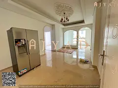 For rent: 1 bed hall with majlis in Al Mowaihat 3, near Markaz Mall, master BR, 2 baths, central AC,