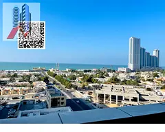 Spacious 1 Bedroom Apartment with Sea View in Ajman One Tower.